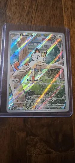 Meowth 106/094 Phantasmal Flames English Pokemon Card TCG - Image 1