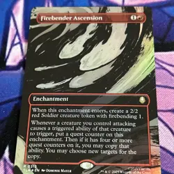 Firebender Ascension (Borderless) Avatar: The Last Airbender Foil - Image 1