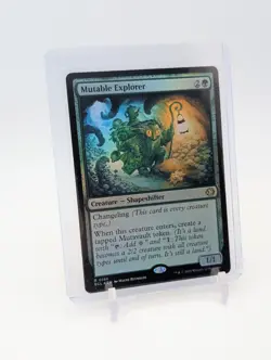 MTG - Mutable Explorer - FOIL Rare #186 - Lorwyn Eclipsed NM - Image 1
