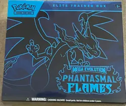 Pokemon Phantasmal Flames Elite Trainer Box ETB Factory Sealed New - Image 1