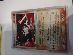 Pokemon Groudon ex 93/101 -- Hidden Legends Holo NO RESERVE !!!!!! - Image 4