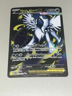 Pokemon TCG Mega Absol EX 161/132 Pokemon Mega Evolution Ultra Rare Full Art - Image 3