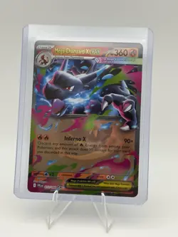 Pokemon TCG Mega Charizard X Ex 013/094 Phantasmal Flames Double Rare Holo 360 … - Image 1