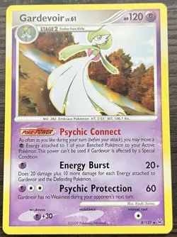 Gardevoir 8/127 Pokemon TCG Platinum Base Set Non Holo MINT NM - Image 1