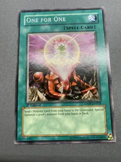 Yu-Gi-Oh! One For One Rare 1st Edition DP09-EN018 HP - Image 1