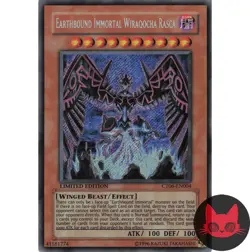 Yugioh Earthbound Immortal Wiraqocha Rasca CT06-EN004 Limited NM - Image 1