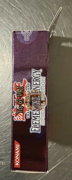Yugioh Elemental Energy Special Edition Box Factory Sealed - Image 3