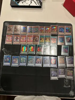 Yu-Gi-Oh! Lot with playsets of staples, deck cores, Mana moon sleeves, and bulk - Image 5
