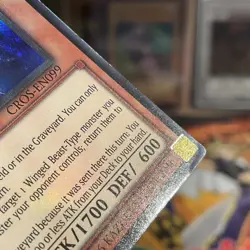 Yugioh Harpie Harpist CROS-EN099 Super Rare 1st Edition VLP-LP - Image 4