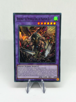 Berfomet the Mythical King of Phantom Beasts AGOV-EN032 Super Rare NM YuGiOh - Image 1