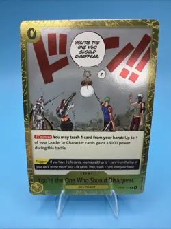 You re the One Who Should Disappear R OP06-115 PRB-02 Foil One Piece English NM - Image 1
