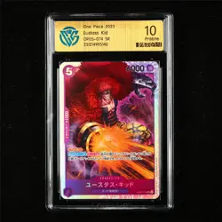CCG 10 Pristine 2023 One Piece JPN Eustass Kid OP05-074 SR - Image 1