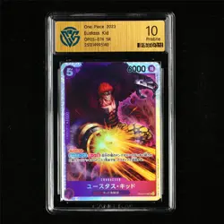 CCG 10 Pristine 2023 One Piece JPN Eustass Kid OP05-074 SR - Image 2