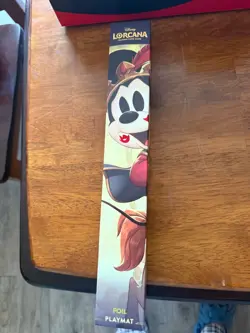 🔥 Disney Lorcana Park Exclusive - Iconic Mickey & Minnie Foil Playmat Sealed !! - Image 1