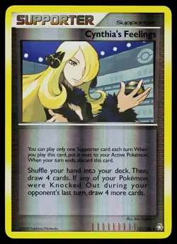 Pokemon Card - Cynthia's Feelings Legends Awakened 131/146 Uncommon Reverse Holo - Image 1