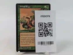 Primal Rage - Stronghold MTG 1998 Vintage Uncommon Card SKU I7EDCF8 - Image 3