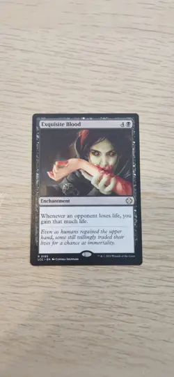 1x Exquisite Blood, The Lost Caverns of Ixalan, Magic the Gathering MTG NM - Image 1
