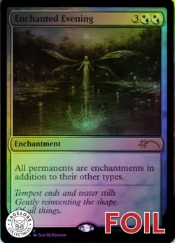 MTG Enchanted Evening (122) | NM Foil | Secret Lair Seb McKinnon {SLD} - Image 1