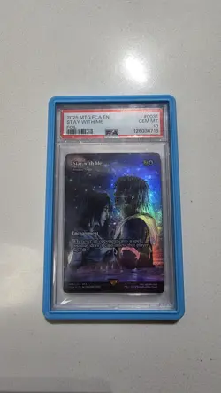 MTG Magic The Gathering Final Fantasy Stay With Me Foil PSA 10 GEM MINT FCA 0031 - Image 3