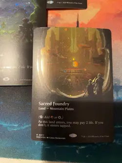 MTG Edge of Eternities Complete Set of Shocklands in Galaxy Foil - Image 4