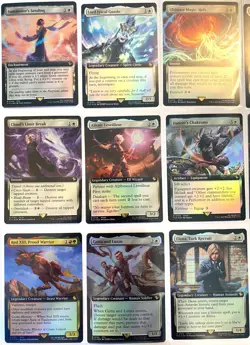 MTG Final Fantasy EDH Commander Deck Builder- Cloud Ex- Soldier Foil Bundle - Image 5