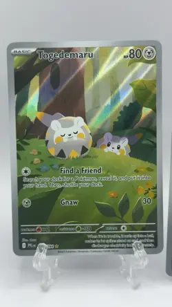Togedemaru 104/094 Special Illustration Rare Pokemon Phantasmal Flames Lot Of 2 - Image 2