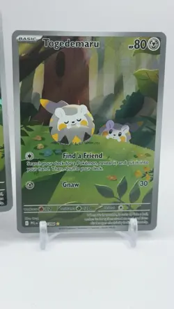 Togedemaru 104/094 Special Illustration Rare Pokemon Phantasmal Flames Lot Of 2 - Image 3
