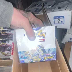 Pokemon Sword & Shield Brilliant Stars Sealed 6 Booster Boxes English - Image 1