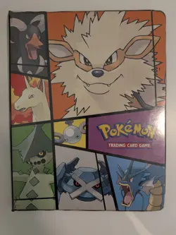 Pokemon TCG Ultra Pro 9 Pocket Binder Arcanine | 2006 (EX Era) - Image 1