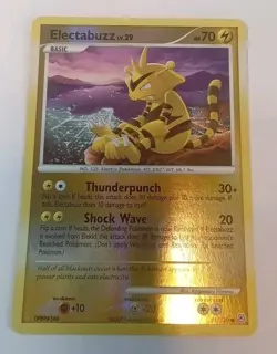 Pokemon Tcg Electabuzz Reverse Holo Diamond Pearl Base Set 81/130 Common - Image 1