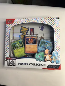 Pokemon 151 Bundle UPC ETB Zaptos Alakazam poster Collection Box Pack Sealed - Image 5