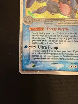Pokemon TCG Swampert ex 98/100 EX Crystal Guardians Ultra Rare Holo 2006 MP - Image 4
