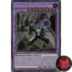 Yugioh Elemental HERO Nebula Neos CT15-EN001 Secret Rare Limited Edition NM - Image 1