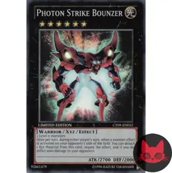 Yugioh Photon Strike Bounzer CT09-EN022 Super Rare Limited Edition NM - Image 1