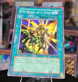 Yu-Gi-Oh Spell My Body as a Shield 1st Edition MFC-092 Magician's Force - Image 1