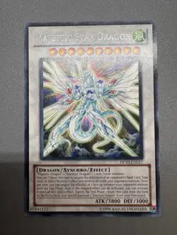 Yu-Gi-Oh! Majestic Star Dragon Rare Unlimited DP10-EN017 HP - Image 1