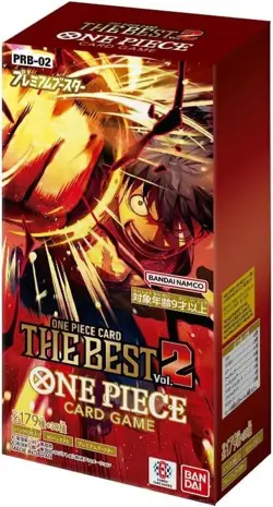 One Piece TCG Booster Box PRB02 PRB-02 THE BEST VOL. 2- JAP JPN JAPANESE JP - Image 1
