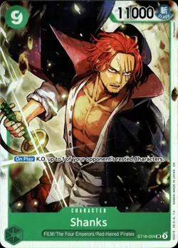 One Piece TCG • Shanks ST16-004 • Super Rare • ENG/NM - Image 1