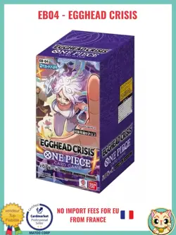 ONE PIECE EB-04 Egghead Crisis Japanese Sealed Booster Box 2026 - Image 1