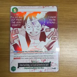 I Know You're Strong... OP13-040 - 3rd Anniversary Treasure Campaign Pack Promo - Image 1