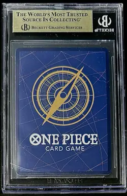 BGS 10 One Piece OP05-100 SR Enel - English - Awakening of the New Era - Graded - Image 2