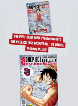 One Piece Monkey D Luffy US Voyage ST JOHNS 2/6 Card + ST JOHNS POSTER - Image 3