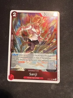 Sanji - ST21-003 - C Holo - One Piece Card Game N/M - Image 1