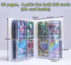 Dragon Ball z TCG card Binder Goku Card Book Folder Album 30 PAGE trading cards - Image 3