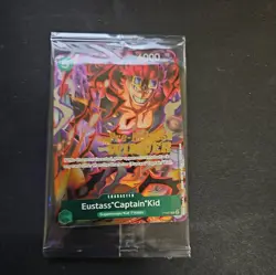Eustass"Captain"Kid Pre-Release Winner Prize P-067 SEALED PROMO Card One Piece - Image 3