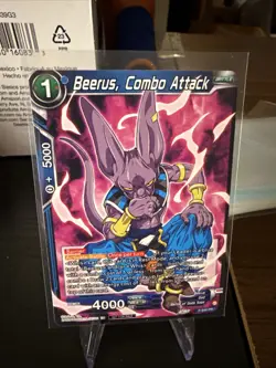 Dragon Ball Super Card Game Beerus Combo Attack Promo #P-644 - Image 1