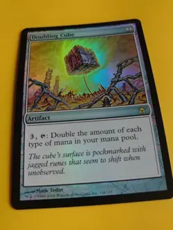 Doubling Cube. FOIL Artifact. Fifth Dawn. VG Magic the Gathering Card. - Image 4