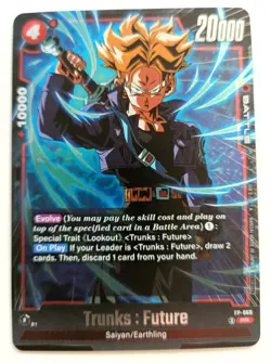 Trunks : Future FP-068 Release Event 4 Card Foil Promo Playset - Image 2