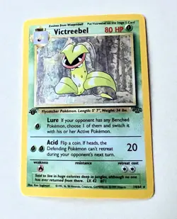 Victreebel 14/64 Jungle Holo Rare 1999 Pokemon Card WOTC LP - Image 1