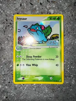 Pokemon TCG Cards Ivysaur 34/100 Crystal Guardians Reverse Holo - Image 3